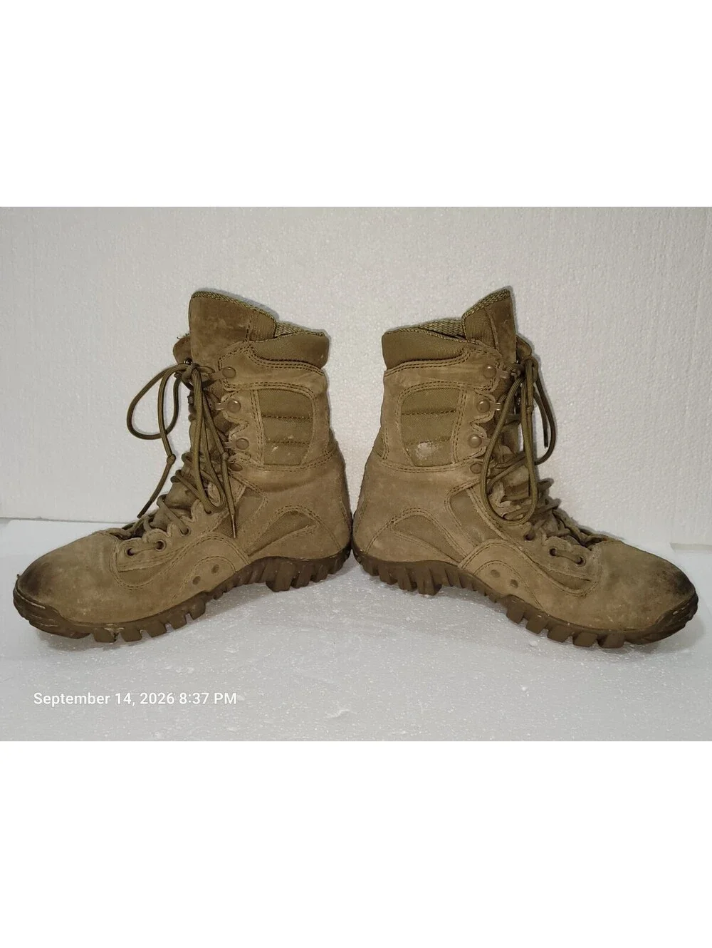 Tactical Research TR550 Hot Weather Vibram Size 7.5R USMC Or ARMY